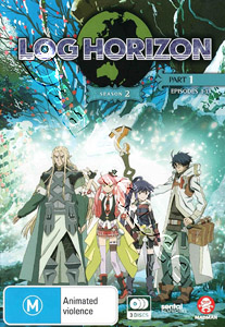 Log Horizon Season 2 Part 1 |Eps 1-13 |   DVD